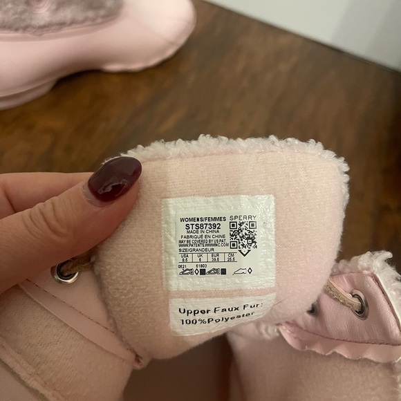 Sperry Saltwater Sherpa Duckboots Size 8.5 - Picture 3 of 5